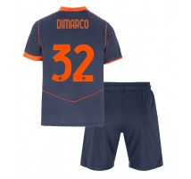 Inter Milan Federico Dimarco #32 Koszulka Trzecia dzieci 2025-26 Krótki Rękaw (+ krótkie spodenki)